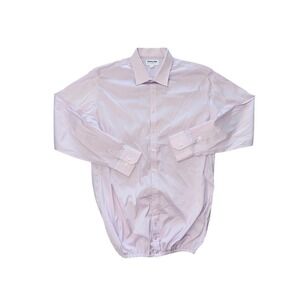 F2 Tommy John Stay-Tucked Dress Shirt Classic Fit 17 34/35 Long Sleeve Button